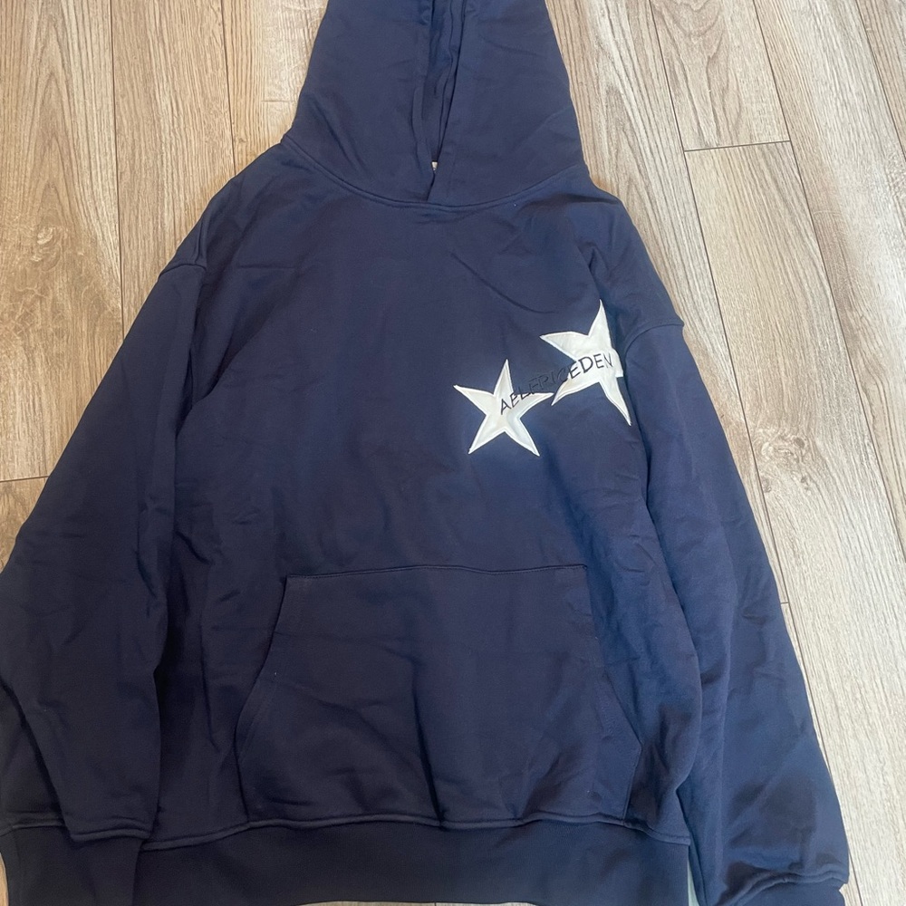 Aelfric Eden Star Print Hoodie size M